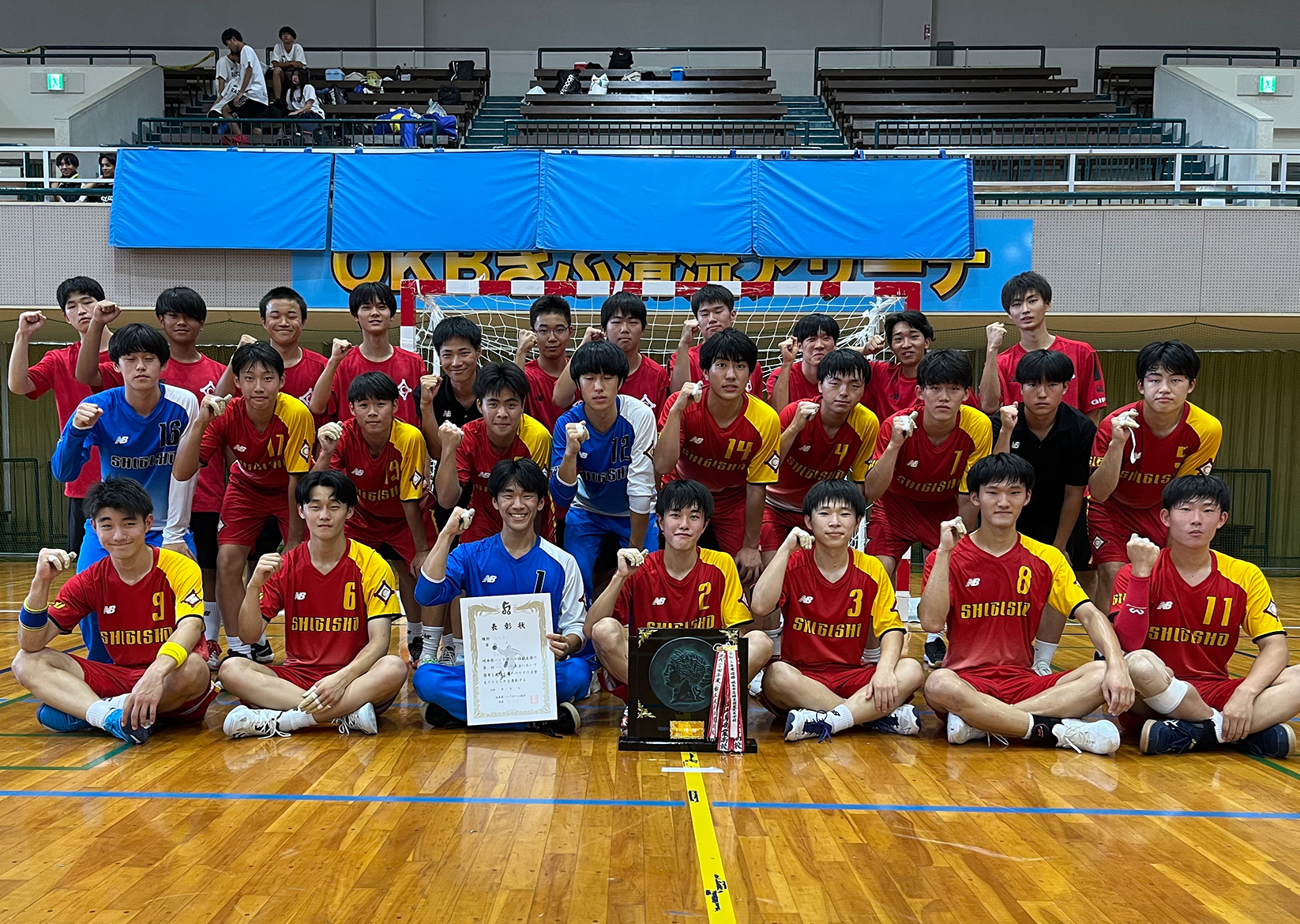 岐阜市立岐阜商業高等学校男子ハンドボール部 - SPLYZA Teams 導入事例